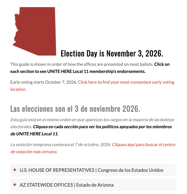 Guía de votantes 2026