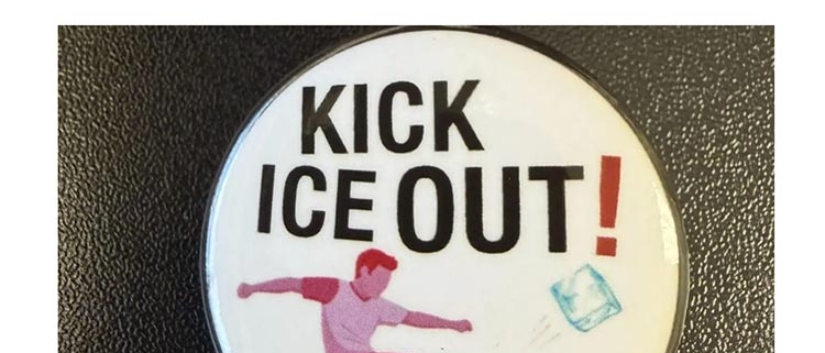 NY TIMES: SoFi Stadium workers given "Kick ICE Out" button by union ahead of World Cup