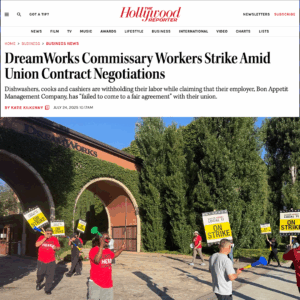 dreamworks strike HR story
